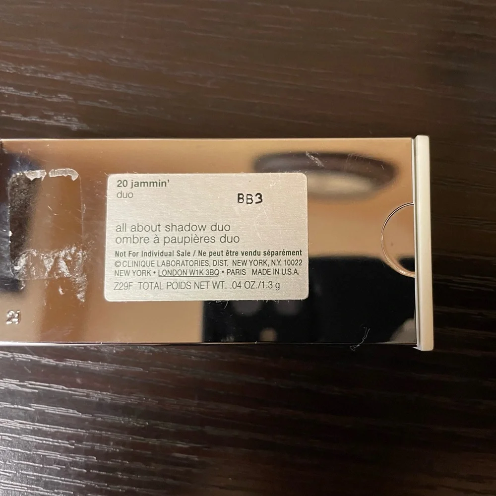 New Clinique Eyeshadow Duo